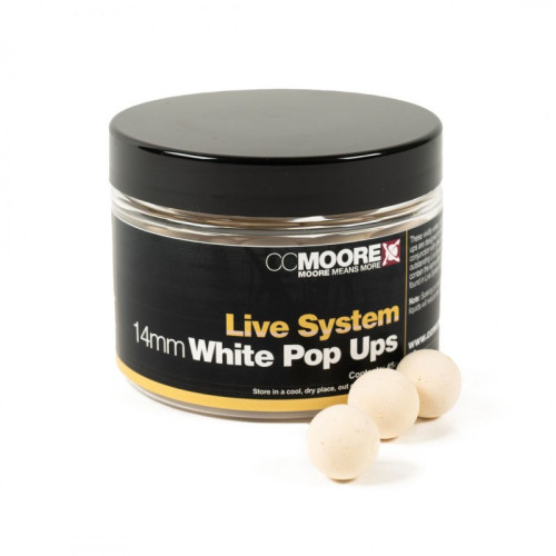 Bouillettes Flottantes CC Moore Live System Pop Ups 14mm...