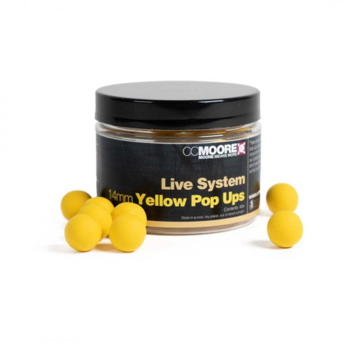 Live System Pop Ups 14mm YELLOW