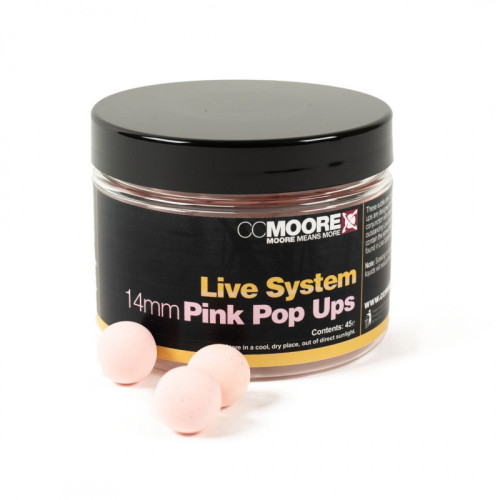 Bouillettes Flottantes CC Moore Live System Pop Ups 14mm...
