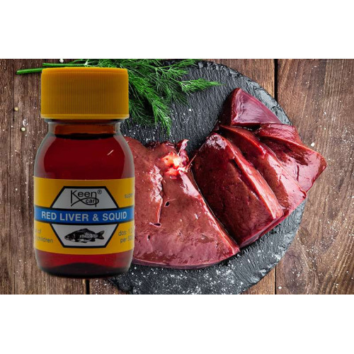 Arôme Keen Carp 30 ml  Red Liver & Squid