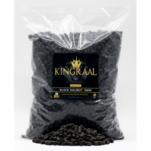 Pellets Kingraal Black Halibut 1,750kg  6mm