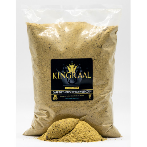 Amorce Kingraal Carp Méthod Scopex Sweetcorn 1,750kg