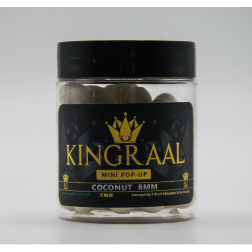 Mini Pop-Up Kingraal Coconut 8mm 40g