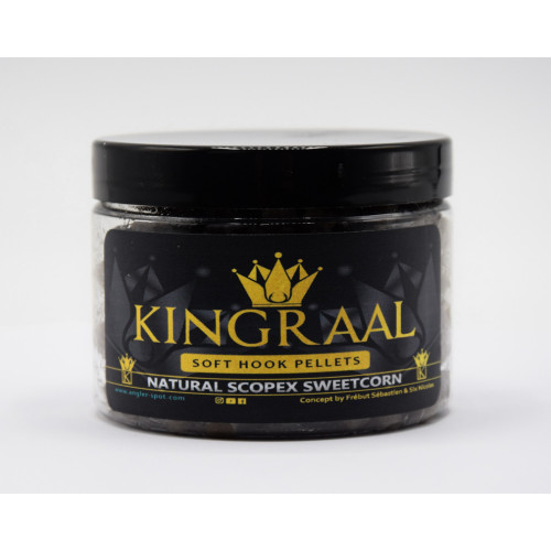 Pellets Mous Kingraal Natural Scopex Sweetcorn 4mm