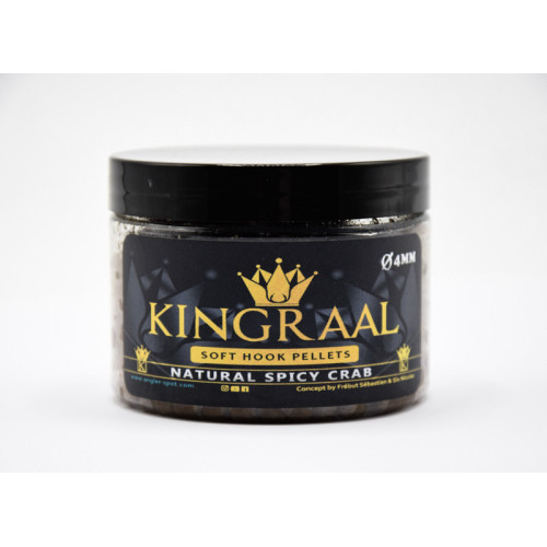 Pellets Mous Kingraal Natural Spicy Crab 4mm