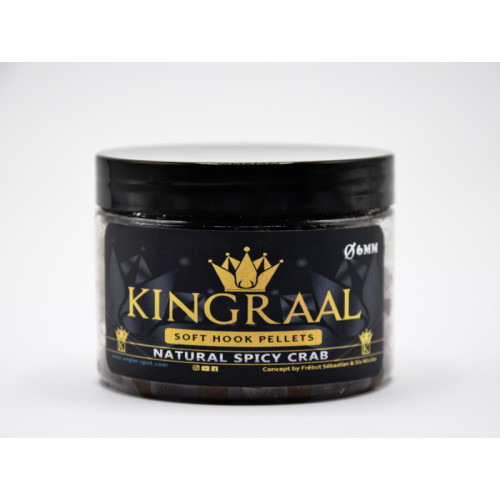 Pellets Mous Kingraal Natural Spicy Crab 6mm