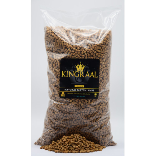 Pellets Kingraal Natural Match 1,750Kg  4mm
