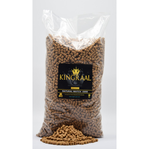 Pellets Kingraal Natural Match 1,750Kg  6mm