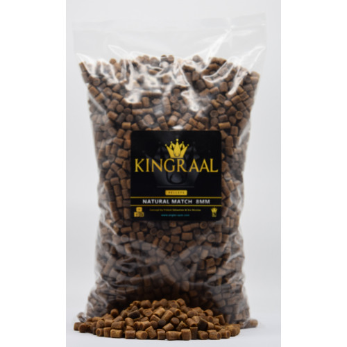 Pellets Kingraal Natural Match 1,750Kg  8mm