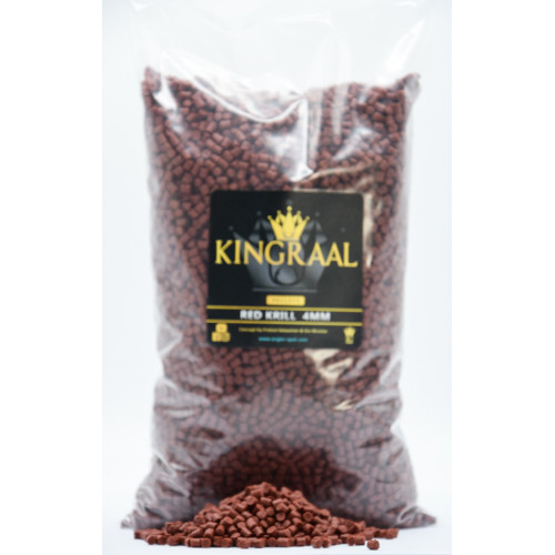 Pellets Kingraal Red Krill 1,750kg 4mm