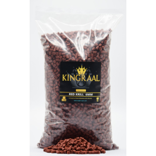 Pellets Kingraal Red Krill 1,750kg 6mm