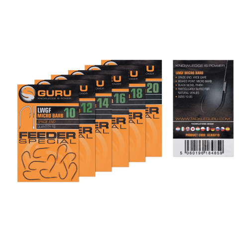 Hameçons Guru LWGF Feeder Special (Barbed)