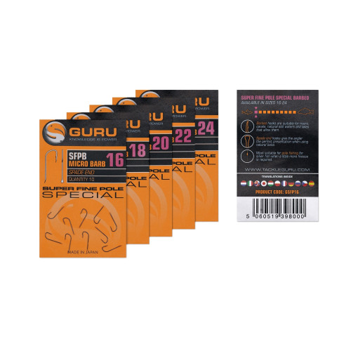 Hameçons Guru Super Fine Pole Hook