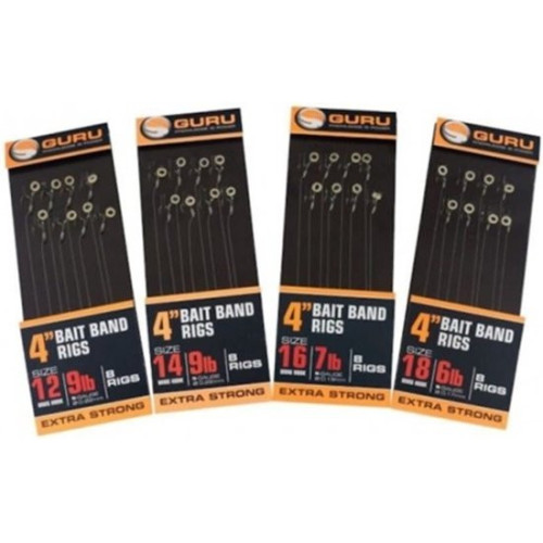 Bas De Ligne Guru Bait Band Ready Rig 4"  10 cm