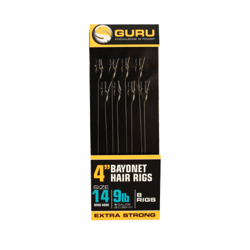 Bas De Ligne Guru Bayonet Ready Rigs 4"  10 cm