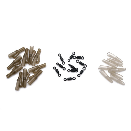 Clip Plomb Guru Micro Lead Clip, Swivels & Tail Rubbers