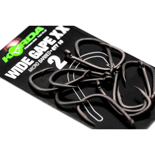 Hameçons Carpe Korda Wide Gape XX