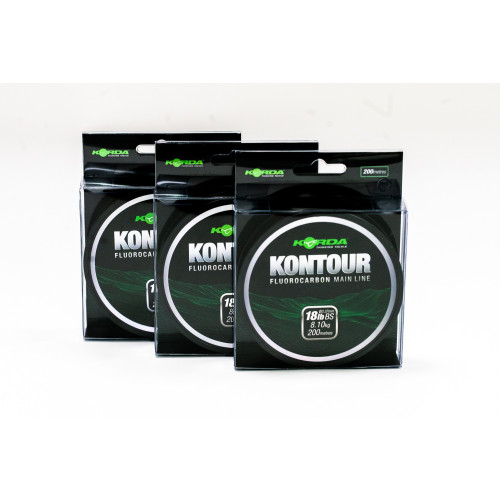 Fluorocarbone Korda Kontour Fluorcarbon 12lb 0,33 mm 200m