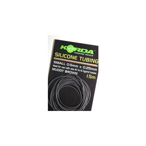 Gaine Korda Silicone Tube 0,5mm - Brown