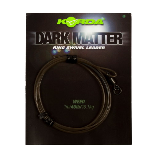 Montage Korda Kamo Leader Size 8 Ring Swivel - 1m - 40lb