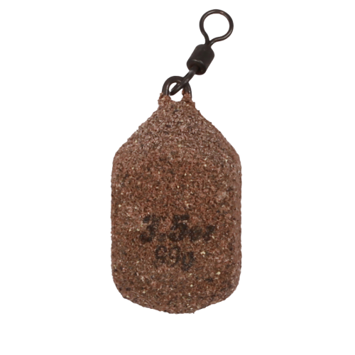 Textured coated Square Pear Swivel