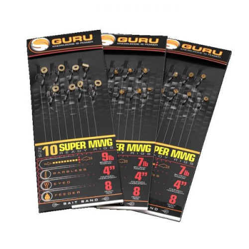 Bas De Ligne Guru SMWG Bait Bands 4" 2