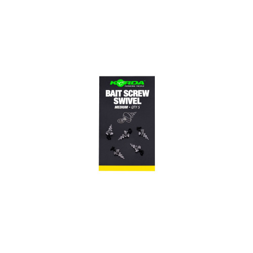 Vrille Korda Micro Ring Swivel Bait Screw (5 pcs) 2
