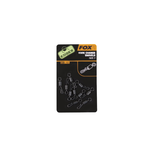 Emerillon Fox Edges Kwik Change Swivels x 10