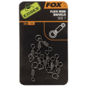 Emerillon Fox Edges Flexi Ring Swivel x 10