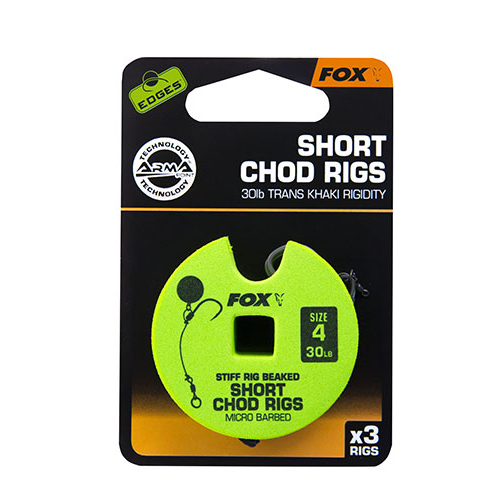 Bas De Ligne Fox Edge Armapoint Stiff Rig Beaked Chod...