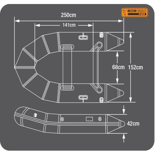 FOX EOS 250 Boat Slat Floor