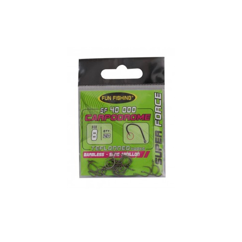 Hameçons Fun Fishing SF40000 (Oeillet Sans Ardillon) x20
