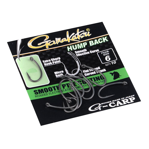 Hameçons Carpe Gamakatsu G-Carp Hump Back  10pcs