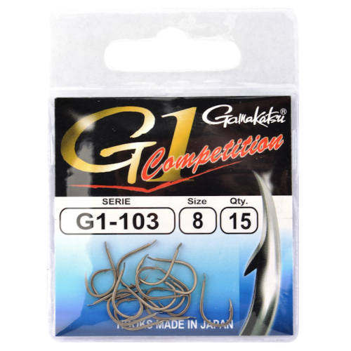 Hameçons Gamakatsu  G-1 Compétition G1-103  15pcs