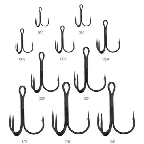 Hameçon Triple Gamakatsu Hook Treble 13NS  10pcs 2