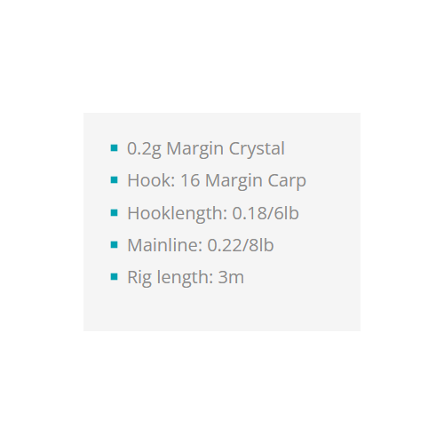 Ligne Montée Drennan Margin Crystal Hooker Rig