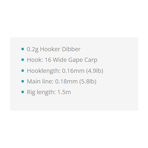 Ligne Montée Drennan Crystal Dibber Rig Hooker