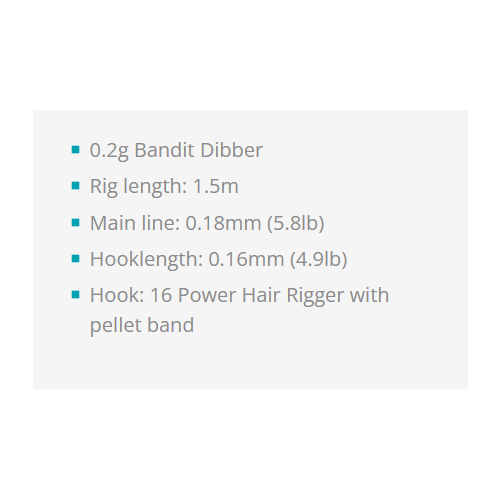 Ligne Montée Drennan Crystal Dibber Rig Bandit