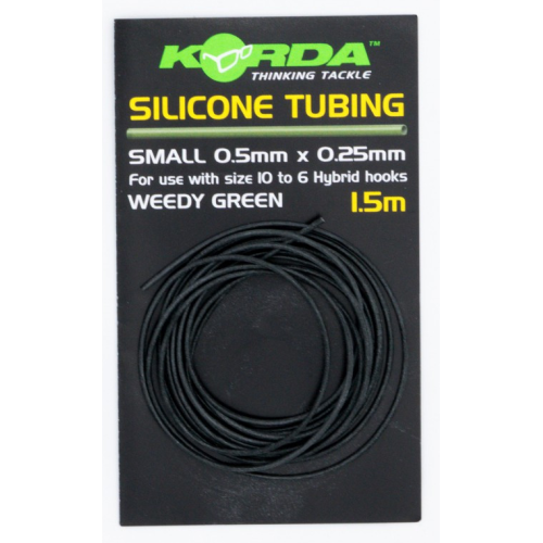 Gaine Korda Silicone Tube – 1.5m 0,5mm, Green