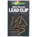 Clip Plomb Korda Quick Release Lead Clips