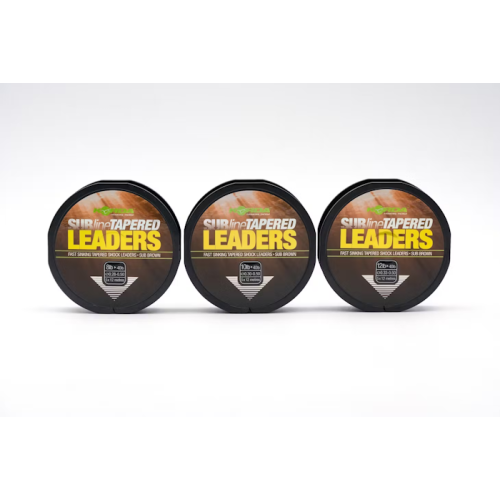 Tête De Ligne Korda Subline Tapered Leader Brown