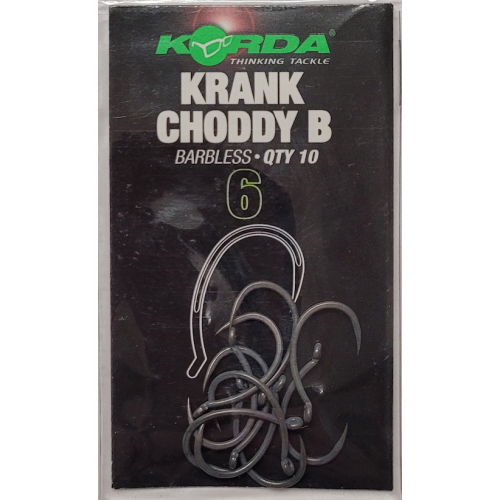 Hameçons Carpe Korda Krank Chod Barbless