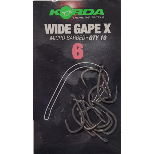 Hameçons Carpe Korda Wide Gape X