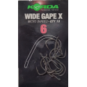 Hameçons Carpe Korda Wide Gape X
