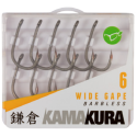 Hameçons Carpe Korda Kamakura Wide Gape Barbless