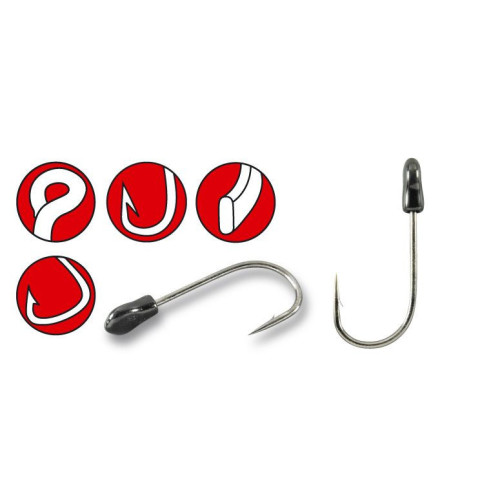 Hameçon Simple Gamakatsu Trailer Hook NSB  4pcs