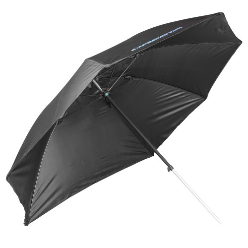 Parapluie Cresta Flat Side Umbrella Noir 125cm