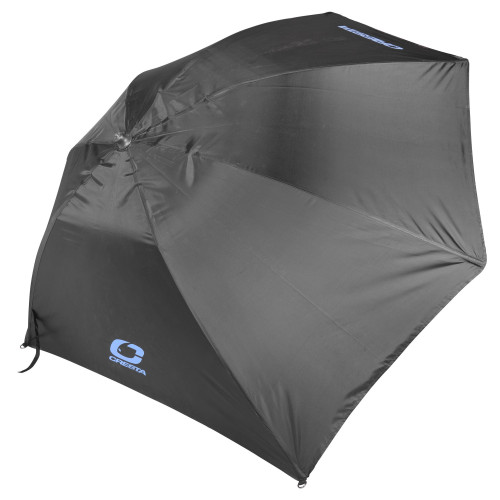 Parapluie Cresta Flat Side Umbrella Noir 125cm 2