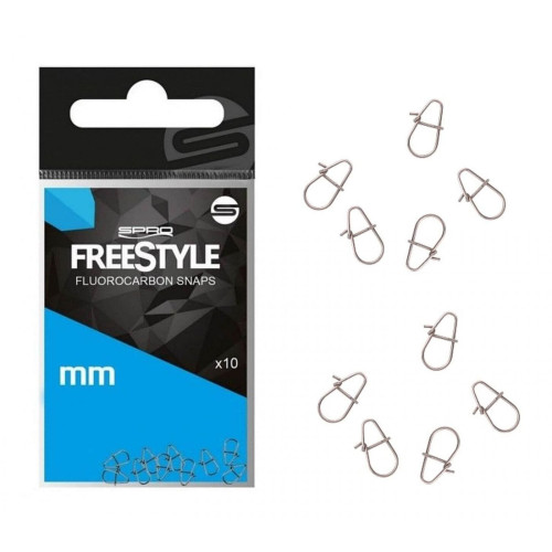 Agrafe Spro FS Reload Fluoro Snaps 4mm 10pcs