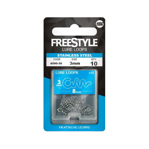 Accroche Leurre Spro Reload Stainless Lure Loop 5mm...
